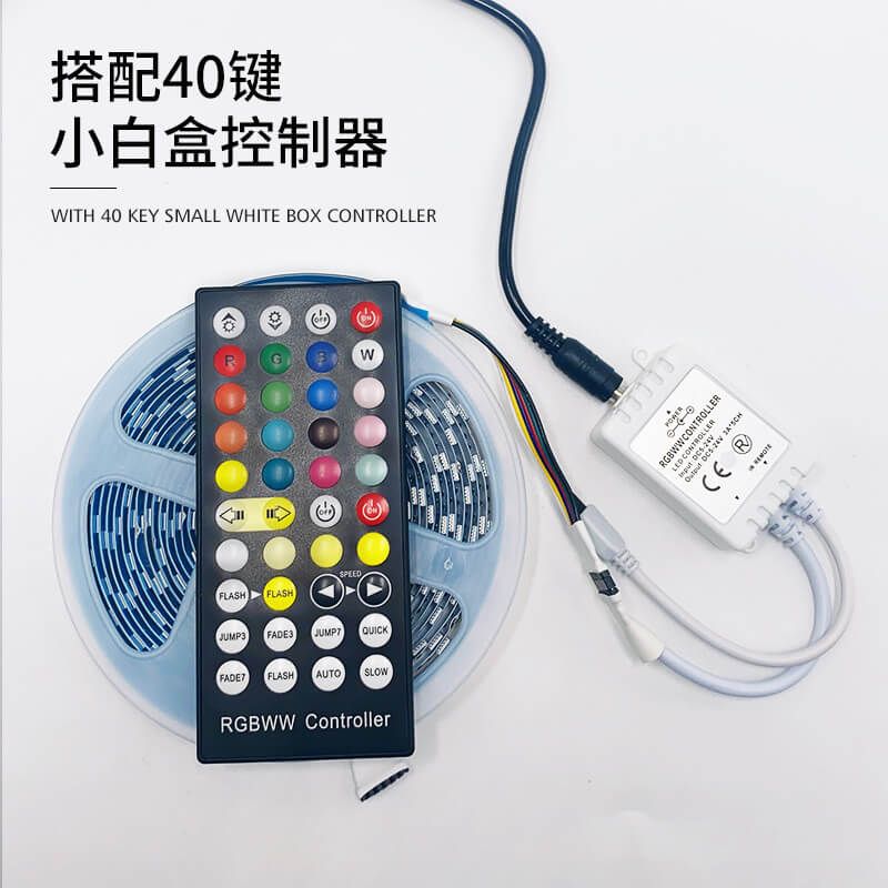 RGB CCT 5050雙色溫調光五合一6線復合燈帶 DC12V/24V - 4