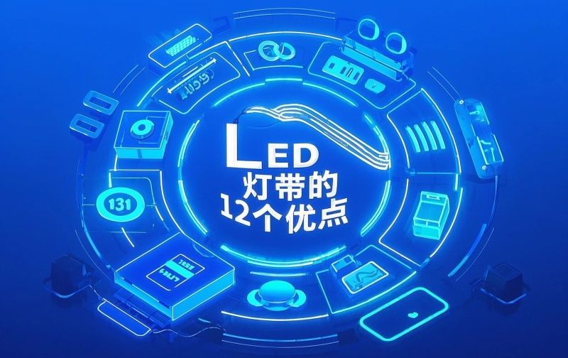 LED燈帶的12個(gè)優(yōu)點(diǎn)，為什么它是照明和裝飾的不二選擇